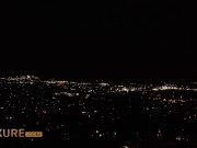 Passionate sex on a rooftop in L.A. 1/16