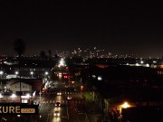 Passionate sex on a rooftop in L.A. 2/16