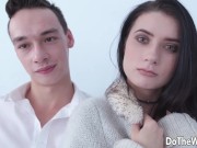 Small Tits Wife Nicole Black Takes It in The Ass 3/16