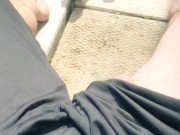 Outside In My Back Yard Until I Can Taste My Own Cum 6/16