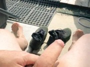 Outside In My Back Yard Until I Can Taste My Own Cum 7/16