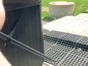 Outside In My Back Yard Until I Can Taste My Own Cum 8/16