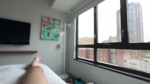 POV Jerking off my Big Cock with thick Cumshot