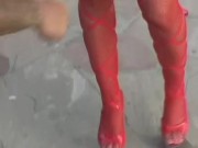 Beautiful and sexy blonde TRACEY LAIN enjoys outdoor anal 4/16