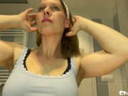 I know all of you would like me to use my tits on your cocks. 2/16