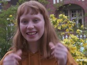 Ersties - Sexy Redhead Masturbates While We Get to Watch 4/16