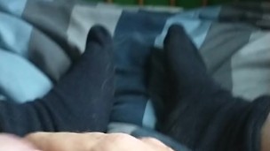 Playing with my little cock