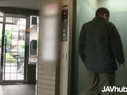 Sexy Japanese girl masturbates while her neighbor watches 1/16