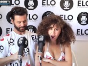 MI SEDUCE E POI MI SCOPA DURANTE UN'INTERVISTA con ELO PICANTE 10/16