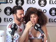 MI SEDUCE E POI MI SCOPA DURANTE UN'INTERVISTA con ELO PICANTE 5/16