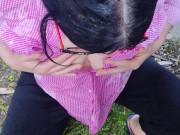 Piss Soaking For Stunning Brunette 14/16