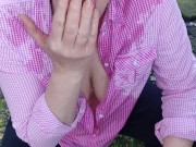 Piss Soaking For Stunning Brunette 15/16