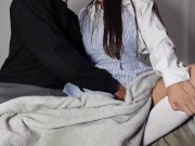 Colegiala 18+ caliente con tetas grandes teniendo sexo a escondidas casi nos pillan 1/16