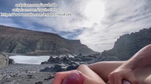 Let’s fuck and whip it out on the beach? PART2