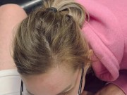 I come back from a quad bike ride and she sucks my cock during her cigarette break which ends in a b 2/16