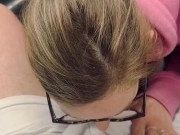 I come back from a quad bike ride and she sucks my cock during her cigarette break which ends in a b 3/16