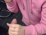 I come back from a quad bike ride and she sucks my cock during her cigarette break which ends in a b 9/16