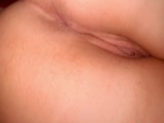 Stretching wet tight pussy 16/16