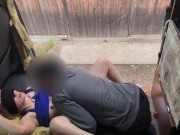 「2日連続で知らない男達に性処理に使われた熟女」生挿入大量精子中出し。カーセックス・野外でオマンコをベロベロ舐められバックで射精。 日本人/人妻/潮吹き/寝取られ/他人棒/無修正/変態/個人撮影 8/16