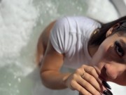 Public sex in a jacuzzi! 6/16