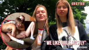 Ersties - Hot Blondes Who Work At the Same Place Have Sex