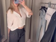 See through tops Try on Haul Transparent Fashion