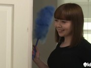 AGEDLOVE Big dick likes new housekeeper 8/16