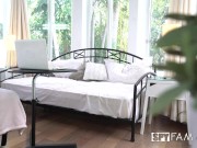 Dana Wolf Spreads Pussy Wide For Her Step-brother To Shut Him Up 2/16