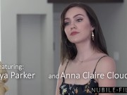 Crazy EX GF Anna Claire Clouds Seduces Cuckold Client into Kinky 3some with Freya Parker -S42:E6 1/16