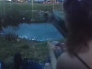 fishing while free falling months before this recent landing 7/16