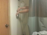 most recent shaving shower music video 4/16