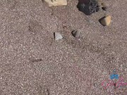 GFE session on a date with amateur spinner Brianna Arson blowjob in the open 7/16