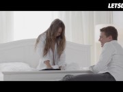 Brunette Taylor Sands Romantic Affair with Huge Cock - LETSDOEIT 1/16