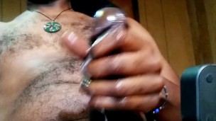 Big Dick shooting thick ropes of cum