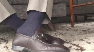 loafer and sock strip