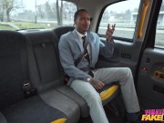Female Fake Taxi Busty ebony driver with a huge ass treats her passenger to a hardcore fast fucking 2/16