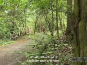 HUNT4K. Pussy Hunting in forest. Hot sex with Maya 4/16