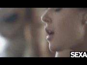 Watch gorgeous girl suck and fuck to intense multiple orgasms 13/16