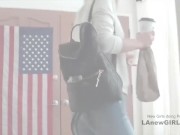 Beautiful Blonde Supermodel has SEX by photographer 2/16