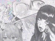 blonde in stockings smeared herself with oil and fucks her pussy with a dildo 16/16