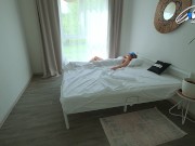 Prank Over my StepSister: I Woke a Cute 18 Years Girl by Putting a Dick in Her Mouth 1/16