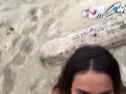 Hot couple having sex on public beach nudist - Cxlila 1/16