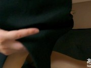 【パンツスケスケ】ストッキングで四つん這いおもらし 4/16