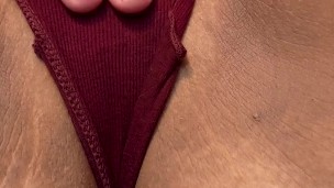 Red Panties Rub
