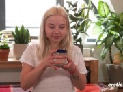 Ersties - 4 Hot Women Try Simple Tasks While Riding the Sybian 6/16