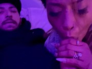 Making mom’s friend come suck my cock 4/16