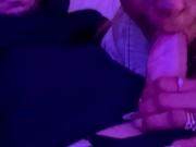 Making mom’s friend come suck my cock 6/16