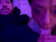 Making mom’s friend come suck my cock 7/16