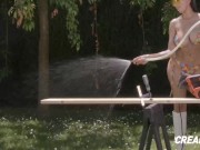 Busty Gal Fucked Hard By Hung Dude 7/16