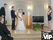 VIP4K. Bride will never forget wedding day after her porn video was turned on 7/16